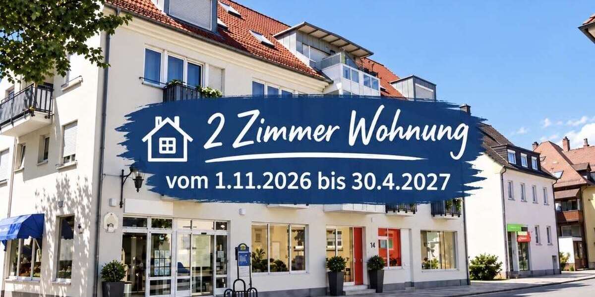 Etagenwohnung Friedrichshafen Zeppelindorf - 2 Zimmer, 50 m&sup2;, 900&euro; | Angebot:27332917